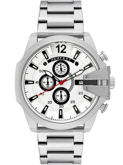 Perfect ZEGAREK MĘSKI PERFECT M513CH-01 - CHRONOGRAF (zp387b) + BOX Perfect ZEGAREK MĘSKI PERFECT M513CH-01 - CHRONOGRAF (zp387b) + BOX