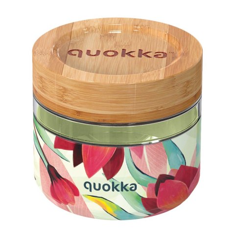 Quokka Deli Food Jar - Pojemnik szklany na żywność / lunchbox 500 ml (Spring) Quokka Quokka Deli Food Jar - Pojemnik szklany na żywność / lunchbox 500 ml (Spring) Quokka