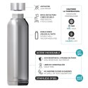 Quokka Solid - Butelka termiczna ze stali nierdzewnej 510 ml (Black Marble) Quokka