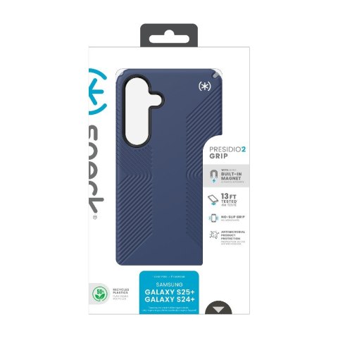 Speck Presidio2 Grip Magnet - Etui Samsung Galaxy S25+ / 24+ MagSafe (Coastal Blue/Dust Grey/White) Speck Speck Presidio2 Grip Magnet - Etui Samsung Galaxy S25+ / 24+ MagSafe (Coastal Blue/Dust Grey/White) Speck