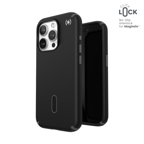 Speck Presidio2 Pro ClickLock & MagSafe - Etui iPhone 15 Pro (Black / Slate Grey / White) Speck Speck Presidio2 Pro ClickLock & MagSafe - Etui iPhone 15 Pro (Black / Slate Grey / White) Speck