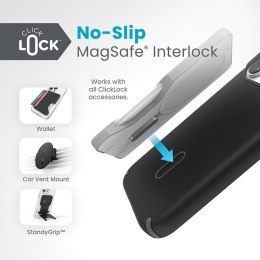 Speck Presidio2 Pro ClickLock & MagSafe - Etui iPhone 15 Pro (Black / Slate Grey / White) Speck