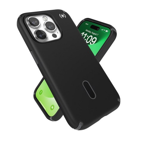 Speck Presidio2 Pro ClickLock & MagSafe - Etui iPhone 15 Pro (Black / Slate Grey / White) Speck Speck Presidio2 Pro ClickLock & MagSafe - Etui iPhone 15 Pro (Black / Slate Grey / White) Speck