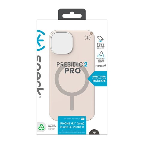 Speck Presidio2 Pro Magsafe - Etui iPhone 16e / iPhone 15 / iPhone 14 / iPhone 13 (Bleached Bone / Heirloom Gold / Hazel Brown) Speck Speck Presidio2 Pro Magsafe - Etui iPhone 16e / iPhone 15 / iPhone 14 / iPhone 13 (Bleached Bone / Heirloom Gold / Hazel Brown) Speck