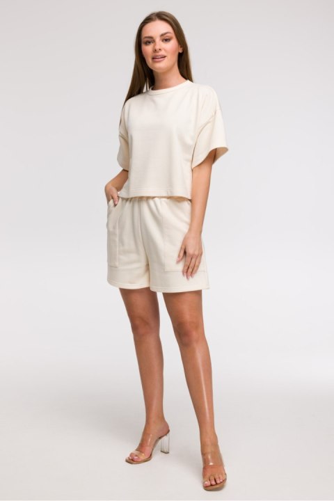 Bluza Damska Model B294 Wanilia - BeWear Bluza Damska Model B294 Wanilia - BeWear