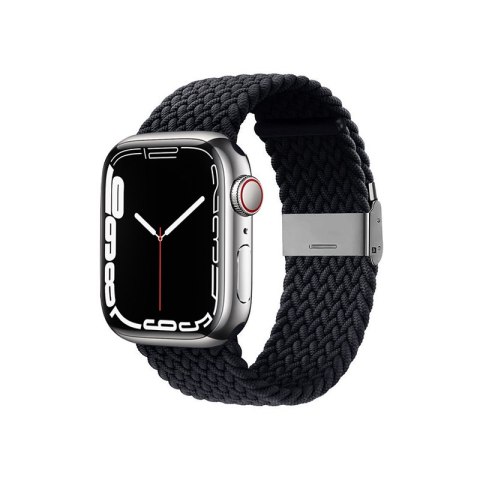 Crong Wave Band - Pleciony pasek do Apple Watch 38/40/41/42 mm (grafitowy) Crong Crong Wave Band - Pleciony pasek do Apple Watch 38/40/41/42 mm (grafitowy) Crong