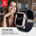 Crong Wave Band - Pleciony pasek do Apple Watch 38/40/41/42 mm (grafitowy) Crong