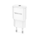 Forever ładowarka sieciowa PD QC TC-01-20C 1x USB-C 20W biała TelForceOne S.A.