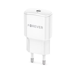 Forever ładowarka sieciowa PD QC TC-01-20C 1x USB-C 20W biała TelForceOne S.A.