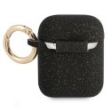 Guess etui do AirPods GUA2SGGEK czarne Silicone Glitter CG Mobile SAS