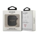 Guess etui do AirPods GUA2SGGEK czarne Silicone Glitter CG Mobile SAS
