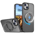 Nakładka Mag Ring Rotating do iPhone 16 Plus 6,7" czarna TelForceOne S.A.