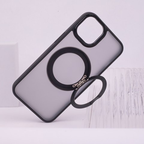 Nakładka Mag Ring Rotating do iPhone 16 Plus 6,7" czarna TelForceOne S.A. Nakładka Mag Ring Rotating do iPhone 16 Plus 6,7" czarna TelForceOne S.A.