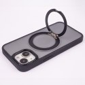 Nakładka Mag Ring Rotating do iPhone 16 Plus 6,7" czarna TelForceOne S.A.