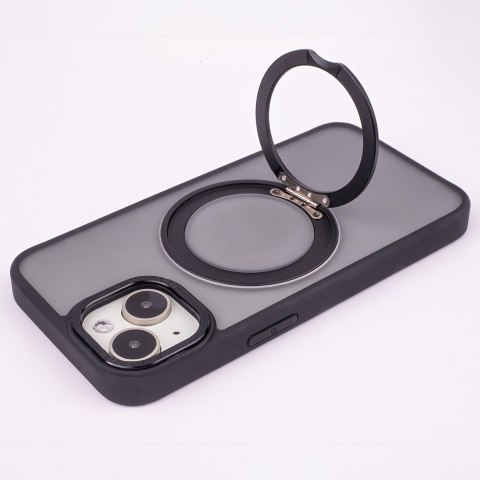 Nakładka Mag Ring Rotating do iPhone 16 Plus 6,7" czarna TelForceOne S.A. Nakładka Mag Ring Rotating do iPhone 16 Plus 6,7" czarna TelForceOne S.A.