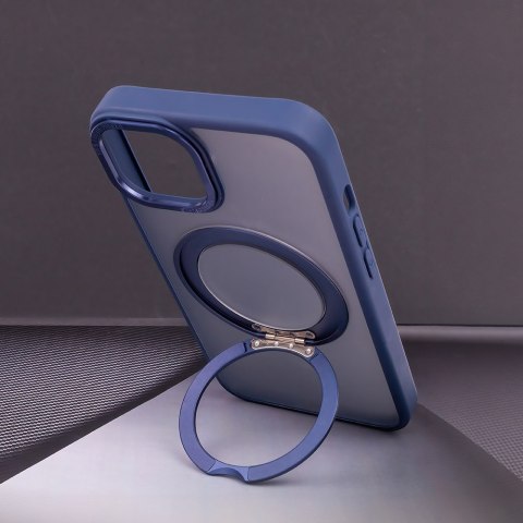Nakładka Mag Ring Rotating do iPhone 16 Pro Max 6,9" granatowa TelForceOne S.A. Nakładka Mag Ring Rotating do iPhone 16 Pro Max 6,9" granatowa TelForceOne S.A.