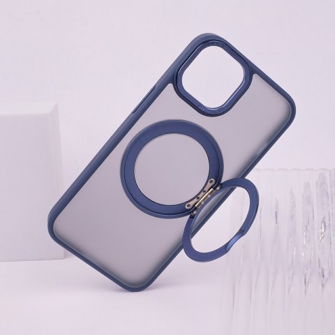Nakładka Mag Ring Rotating do iPhone 16 Pro Max 6,9" granatowa TelForceOne S.A. Nakładka Mag Ring Rotating do iPhone 16 Pro Max 6,9" granatowa TelForceOne S.A.