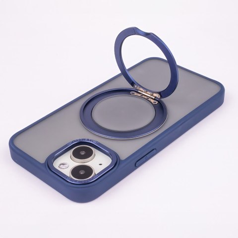 Nakładka Mag Ring Rotating do iPhone 16 Pro Max 6,9" granatowa TelForceOne S.A. Nakładka Mag Ring Rotating do iPhone 16 Pro Max 6,9" granatowa TelForceOne S.A.