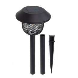 Forever Light Lampa solarna LED SUNARI FLS-30 Słupek stalowy 2 czarny TelForceOne S.A.