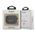 Guess etui do AirPods Pro GUAPSSSK czarne Silicone Vintage Script CG Mobile SAS