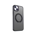 Nakładka Mag Ring Rotating do iPhone 15 Pro Max 6,7" czarna TelForceOne S.A.