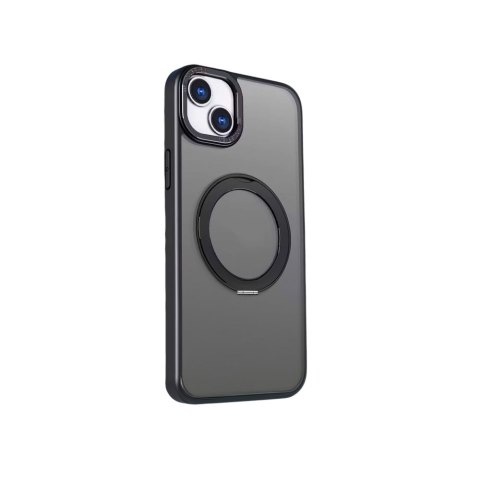 Nakładka Mag Ring Rotating do iPhone 15 Pro Max 6,7" czarna TelForceOne S.A. Nakładka Mag Ring Rotating do iPhone 15 Pro Max 6,7" czarna TelForceOne S.A.