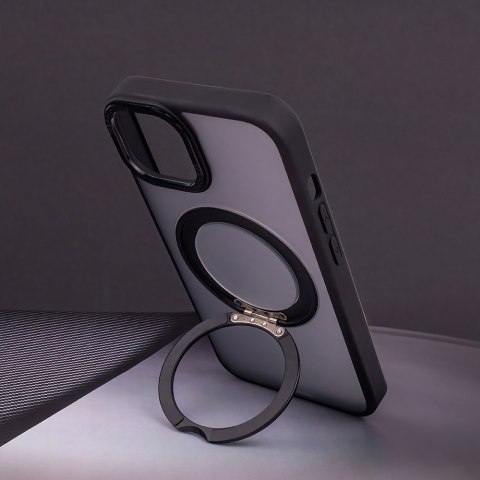 Nakładka Mag Ring Rotating do iPhone 15 Pro Max 6,7" czarna TelForceOne S.A. Nakładka Mag Ring Rotating do iPhone 15 Pro Max 6,7" czarna TelForceOne S.A.