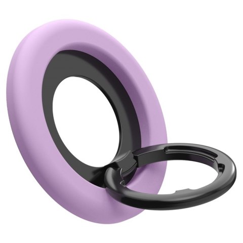 Spigen Nano Pop MagSafe Phone Ring - Magnetyczny uchwyt na palec z funkcją podstawki (Grape Purple) Spigen Spigen Nano Pop MagSafe Phone Ring - Magnetyczny uchwyt na palec z funkcją podstawki (Grape Purple) Spigen