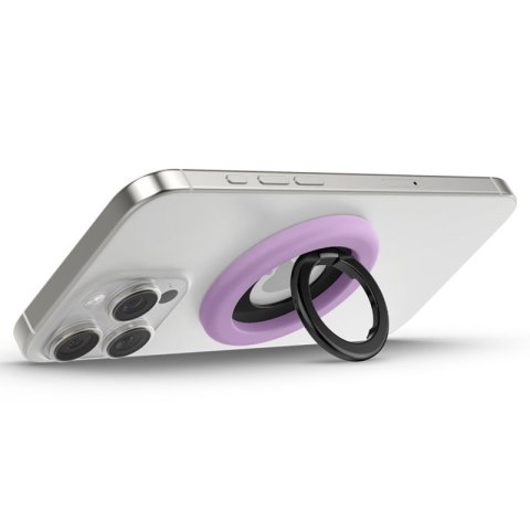 Spigen Nano Pop MagSafe Phone Ring - Magnetyczny uchwyt na palec z funkcją podstawki (Grape Purple) Spigen Spigen Nano Pop MagSafe Phone Ring - Magnetyczny uchwyt na palec z funkcją podstawki (Grape Purple) Spigen