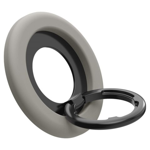 Spigen Nano Pop MagSafe Phone Ring - Magnetyczny uchwyt na palec z funkcją podstawki (Truffle Grey) Spigen Spigen Nano Pop MagSafe Phone Ring - Magnetyczny uchwyt na palec z funkcją podstawki (Truffle Grey) Spigen