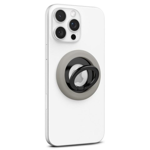 Spigen Nano Pop MagSafe Phone Ring - Magnetyczny uchwyt na palec z funkcją podstawki (Truffle Grey) Spigen Spigen Nano Pop MagSafe Phone Ring - Magnetyczny uchwyt na palec z funkcją podstawki (Truffle Grey) Spigen