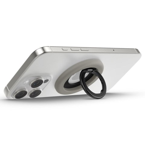 Spigen Nano Pop MagSafe Phone Ring - Magnetyczny uchwyt na palec z funkcją podstawki (Truffle Grey) Spigen Spigen Nano Pop MagSafe Phone Ring - Magnetyczny uchwyt na palec z funkcją podstawki (Truffle Grey) Spigen