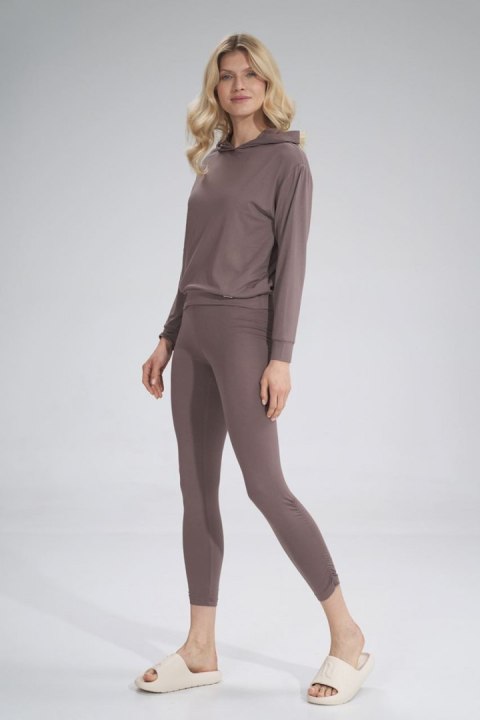 Bluza Damska Model M770 Brown - Figl Bluza Damska Model M770 Brown - Figl