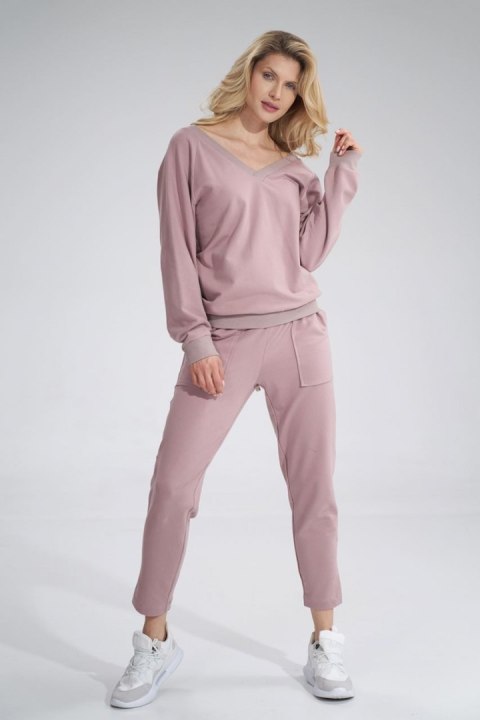 Bluza Damska Model M799 Dark Pink - Figl Hurtownia odzieży on-line, moda damska, bielizna i obuwie dla kobiet - Matterhorn.pl Bluza Damska Model M799 Dark Pink - Figl Hurtownia odzieży on-line, moda damska, bielizna i obuwie dla kobiet - Matterhorn.pl