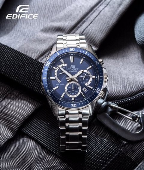 Casio ZEGAREK MĘSKI CASIO EDIFICE EFR-552D-2AVUDF - 10ATM (zd094d) + BOX Casio ZEGAREK MĘSKI CASIO EDIFICE EFR-552D-2AVUDF - 10ATM (zd094d) + BOX
