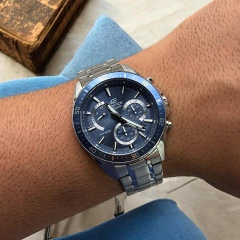 Casio ZEGAREK MĘSKI CASIO EDIFICE EFR-552D-2AVUDF - 10ATM (zd094d) + BOX Casio ZEGAREK MĘSKI CASIO EDIFICE EFR-552D-2AVUDF - 10ATM (zd094d) + BOX