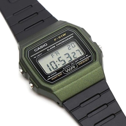 Casio ZEGAREK MĘSKI CASIO F-91WM-3AER (zd102f) + BOX Casio ZEGAREK MĘSKI CASIO F-91WM-3AER (zd102f) + BOX