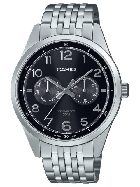 Casio ZEGAREK MĘSKI CASIO MTP-E340D-1A (zd264a) + BOX Casio ZEGAREK MĘSKI CASIO MTP-E340D-1A (zd264a) + BOX