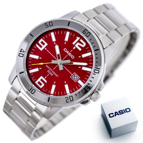 Casio ZEGAREK MĘSKI CASIO MTP-VD01D-4B + BOX Casio ZEGAREK MĘSKI CASIO MTP-VD01D-4B + BOX