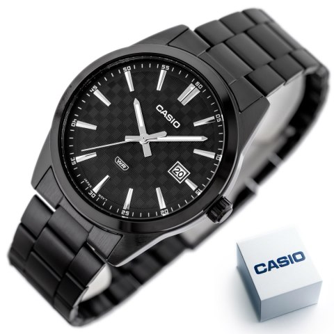 Casio ZEGAREK MĘSKI CASIO MTP-VD03B-1A + BOX Casio ZEGAREK MĘSKI CASIO MTP-VD03B-1A + BOX