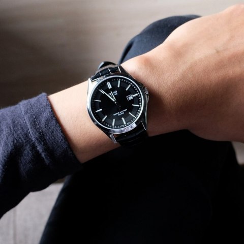 Casio Zegarek Męski Casio MTS-100L-1A+ BOX (zd237a) SZAFIR Casio Zegarek Męski Casio MTS-100L-1A+ BOX (zd237a) SZAFIR