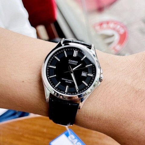 Casio Zegarek Męski Casio MTS-100L-1A+ BOX (zd237a) SZAFIR Casio Zegarek Męski Casio MTS-100L-1A+ BOX (zd237a) SZAFIR
