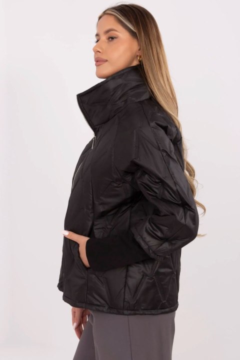 Kurtka Damska Model MI-KR-9002-1.74P Black - Italy Moda Kurtka Damska Model MI-KR-9002-1.74P Black - Italy Moda