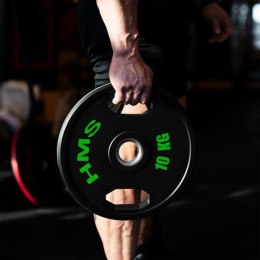 TOG10 2 x 10 KG TALERZ OLIMPIJSKI OGUMOWANY 2 x 10 KG HMS HMS