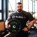TOG10 2 x 10 KG TALERZ OLIMPIJSKI OGUMOWANY 2 x 10 KG HMS HMS