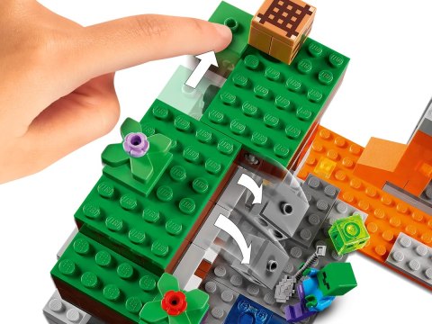 21166 - LEGO Minecraft - „Opuszczona" kopalnia LEGO 21166 - LEGO Minecraft - „Opuszczona" kopalnia LEGO