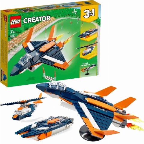 31126 - LEGO Creator - Odrzutowiec naddźwiękowy LEGO 31126 - LEGO Creator - Odrzutowiec naddźwiękowy LEGO