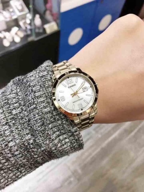 Casio Zegarek Casio Damski LTP-V004G-7B2 (zd642b) + BOX Casio Zegarek Casio Damski LTP-V004G-7B2 (zd642b) + BOX
