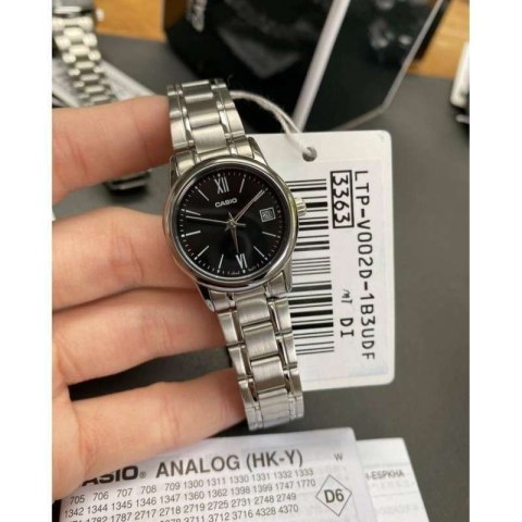 Casio Zegarek Damski Casio LTP-V002D-1B3UDF + BOX Casio Zegarek Damski Casio LTP-V002D-1B3UDF + BOX
