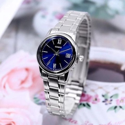 Casio Zegarek Damski Casio LTP-V002D-2B3UDF + BOX Casio Zegarek Damski Casio LTP-V002D-2B3UDF + BOX